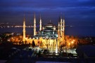 istanbul moschea notte